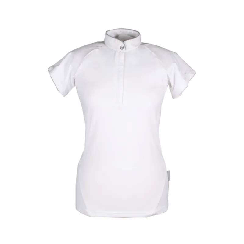 Horseware Kids Sara Short Sleeve Competition Shirt - White